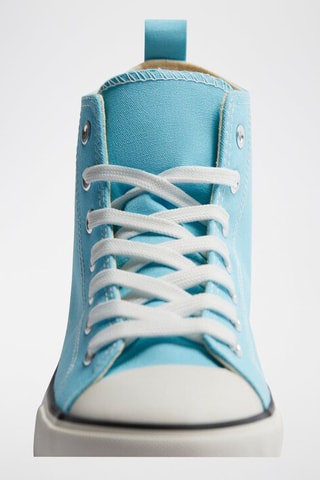 Tennis montantes - Bleu clair