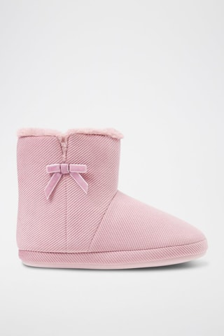 Chaussons fourrés - Rose