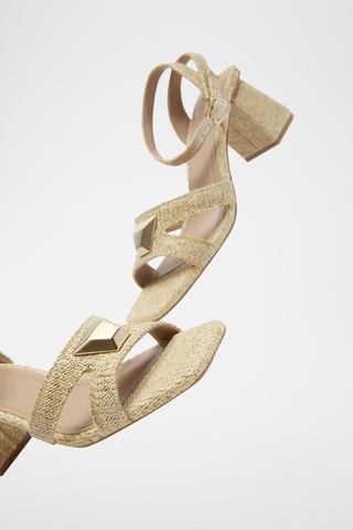 Sandales à talons - Beige