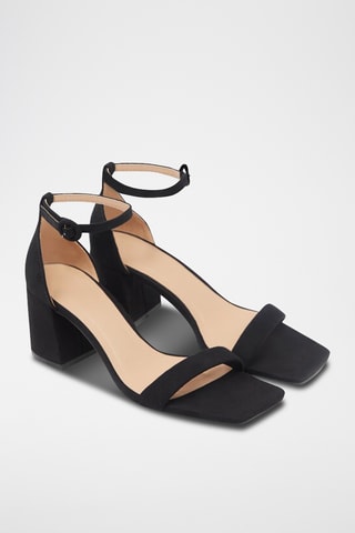 Sandales à talons - Noir