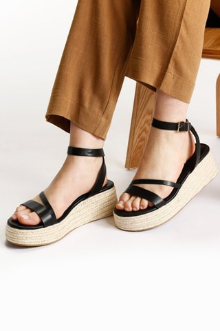 Sandales plateformes - Noir