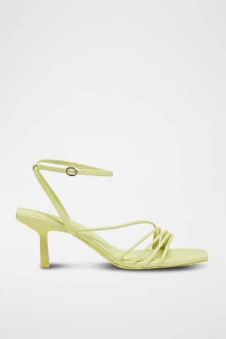 Sandales à talons Vert clair