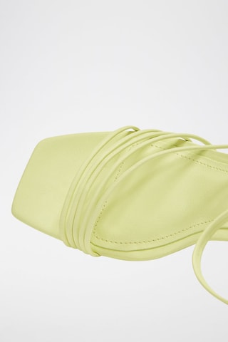 Sandales à talons Vert clair