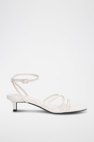 Sandales à talons - Blanc