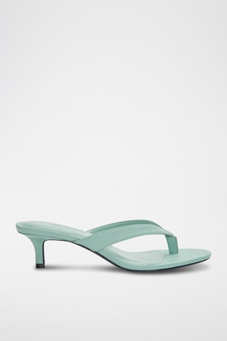 Sandales à talons - Bleu clair