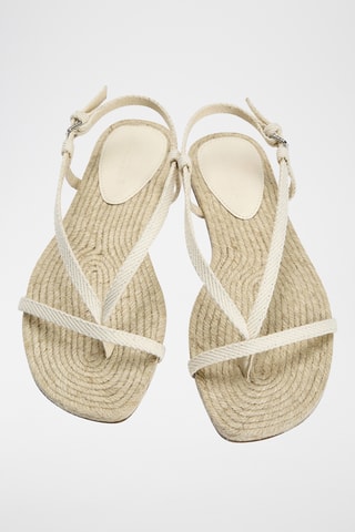 Sandales - Ecru