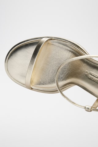 Sandales à talons - Argenté