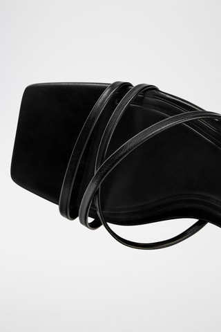 Sandales à talons - Noir