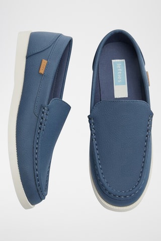 Mocassins - Bleu cobalt