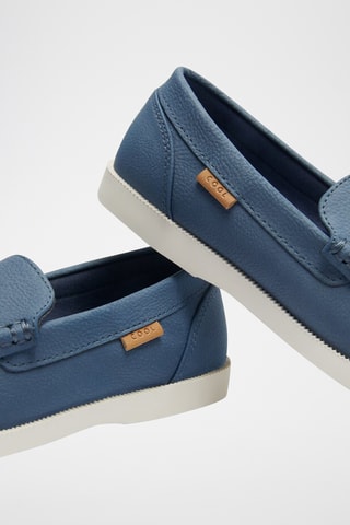 Mocassins - Bleu cobalt