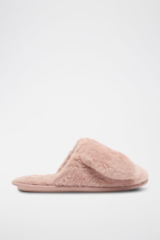 Pantoufles fourrées - Rose