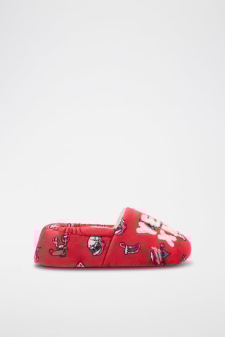 Pantoufles - Rouge