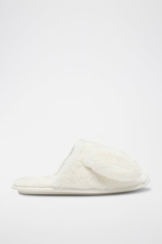 Pantoufles fourrées - Blanc