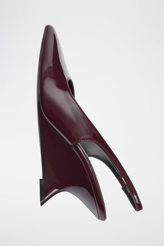 Escarpins compensés - Bordeaux