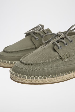 Chaussures bateau - Kaki