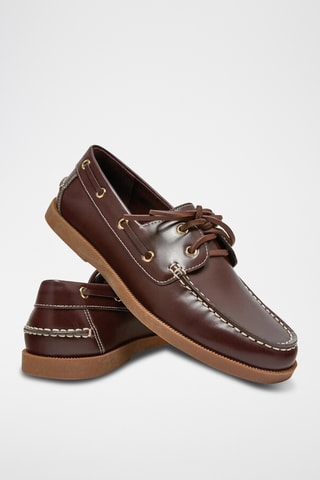 Chaussures bateau - Camel