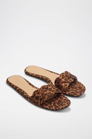 Mules - Marron et marron foncé