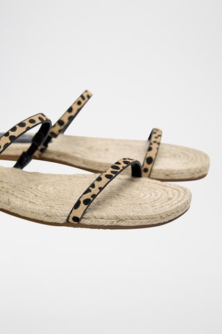 Mules en cuir - Noir