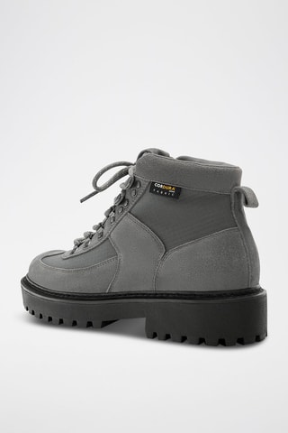 Boots en cuir - Gris