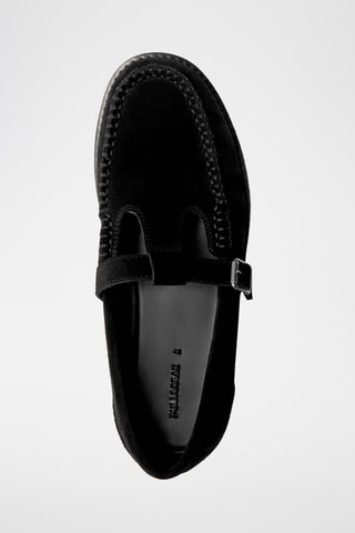 Mocassins en nubuck - Noir