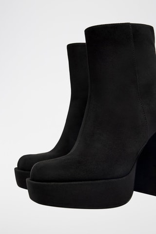 Bottines à talons - Noir