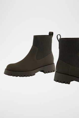 Bottines Chelsea - Kaki