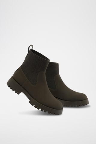 Bottines Chelsea - Kaki