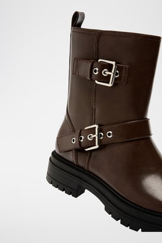 Bottines vernies - Marron