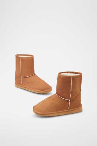 Bottines fourrées - Camel