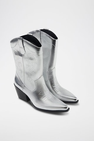 Bottines - Argenté