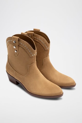 Bottines - Marron clair