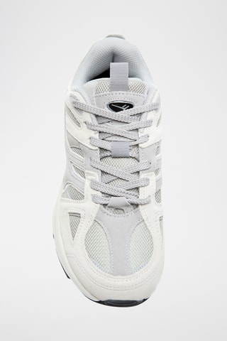 Baskets en nubuck - Gris foncé