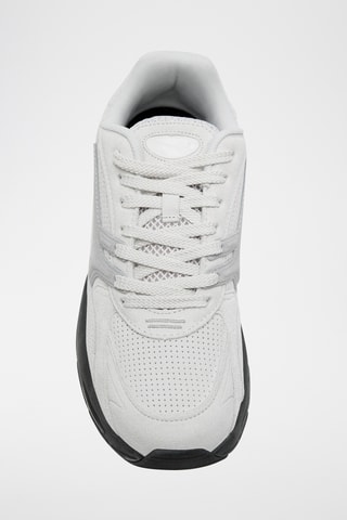 Baskets en cuir - Gris clair