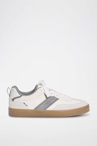 Baskets en nubuck - Blanc