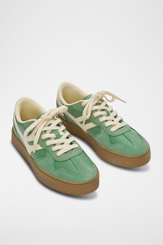 Baskets - Vert clair