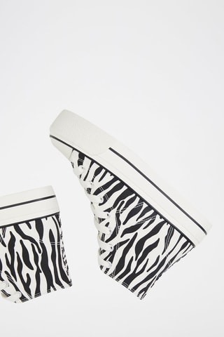 Tennis montantes Noir et blanc