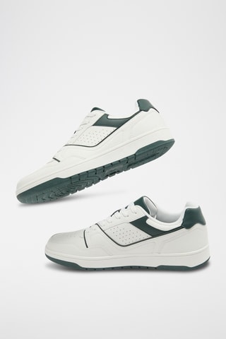 Baskets - Blanc et vert