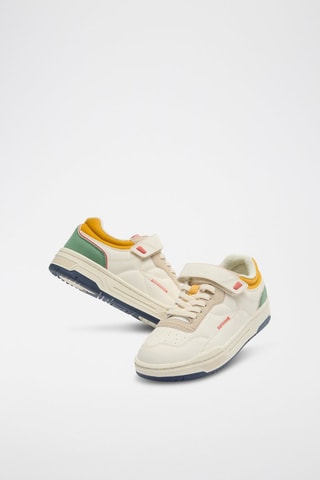 Baskets - Beige et blanc