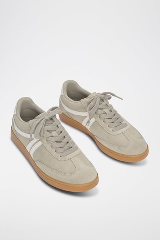 Baskets en nubuck - Gris