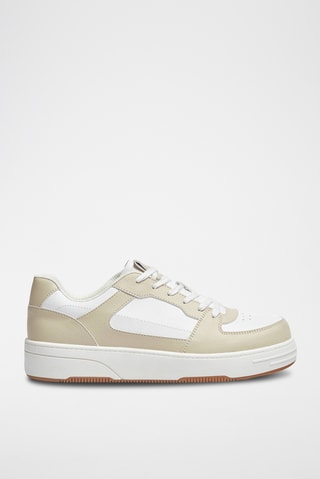 Baskets Blanc et beige