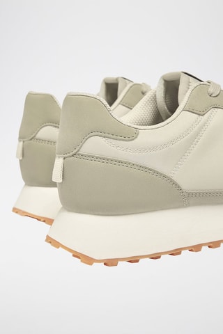 Baskets - Ecru et vert d’eau