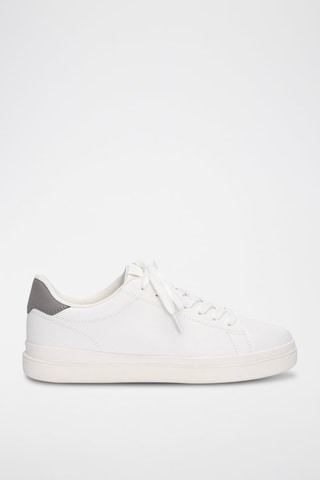 Baskets - Blanc et gris foncé