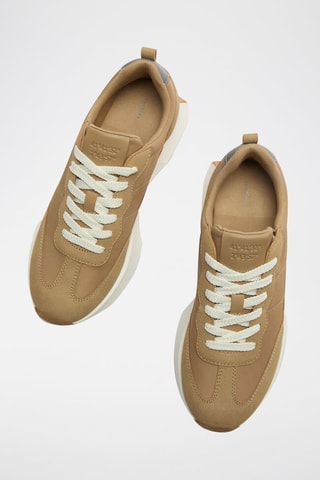 Baskets plateformes - Beige