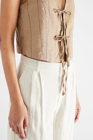 Gilet sans manches - Beige