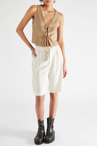 Gilet sans manches - Beige