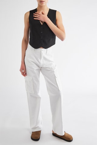 Gilet de costume sans manches - Noir