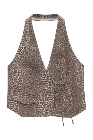 Gilet sans manches - Marron