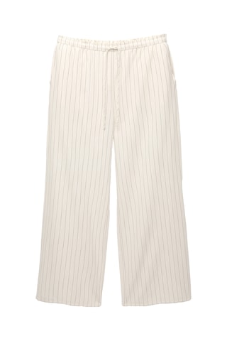 Pantalon - Blanc et gris