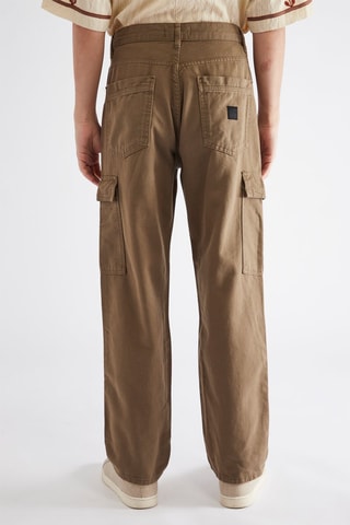 Pantalon cargo - Marron