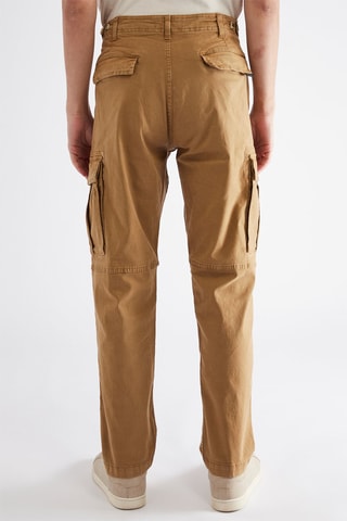 Pantalon cargo - Camel